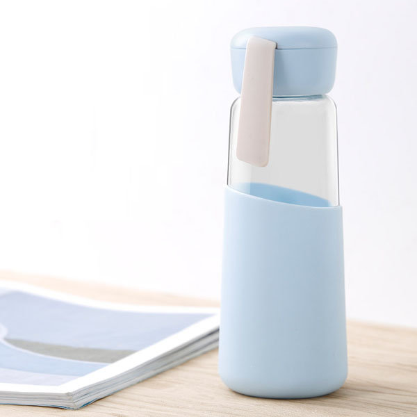 Modern Glass Water Bottle from Apollo Box