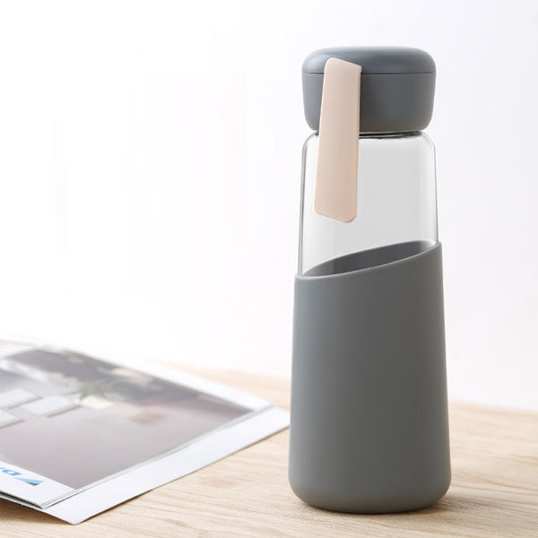 Modern Glass Water Bottle - ApolloBox