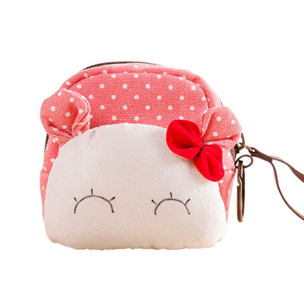 handmade rectangular dogs coin purse, cute coin purse, womens accessories