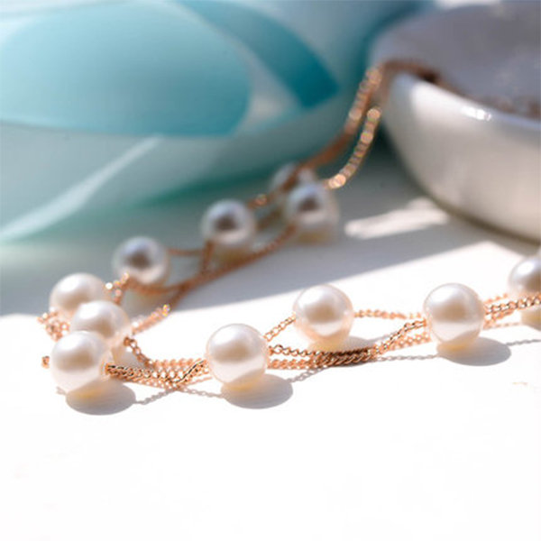 Triple Strand Pearl Bracelet from Apollo Box