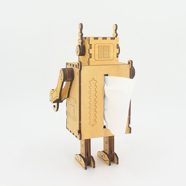 Creative Robot DIY Tissue Box - ApolloBox