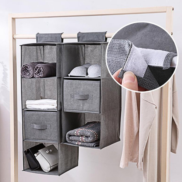Fab totes 10 Pack Clothes Storage, Foldable Blanket Storage Bags, Storage  Containers for Organizing Bedroom, Closet, Clothing, Comforter,  Organization and Storage with Lids and Handle, Grey - Yahoo Shopping