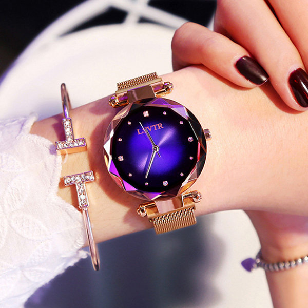 Luxury Women Magnet Watch - ApolloBox