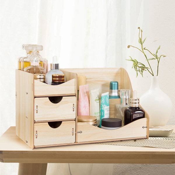 Wooden Cosmetic Storage Box - ApolloBox