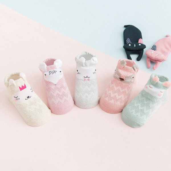 baby animal socks