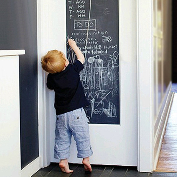Adhesive Chalkboard Wall Paper from Apollo Box