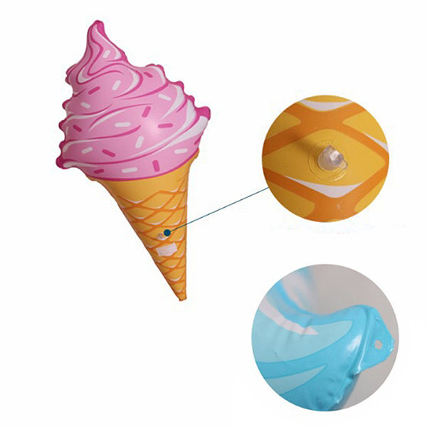 Inflatable Ice Cream Cones - (Pack of 4) 36 inch Inflatable Pool