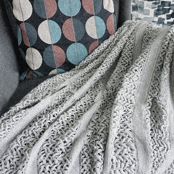 Knit Throw Tassel Blanket - ApolloBox