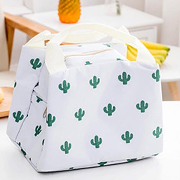 Portable Canvas Lunch Bag - ApolloBox