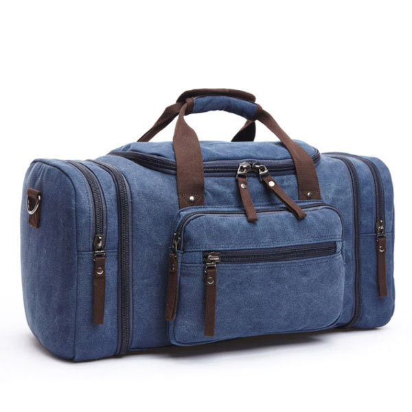 Extra Large Duffel Bag in Colombian Leather