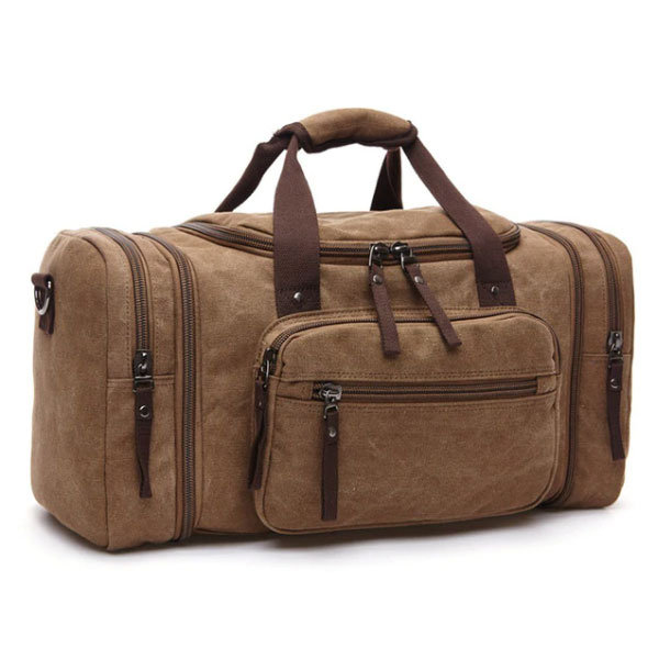 Canvas Travel Duffel Bag - ApolloBox
