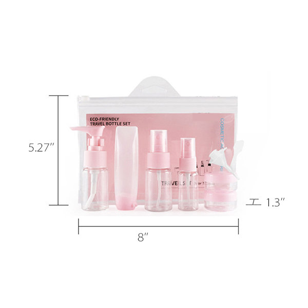 Cosmetic Travel Bottle Set - ApolloBox