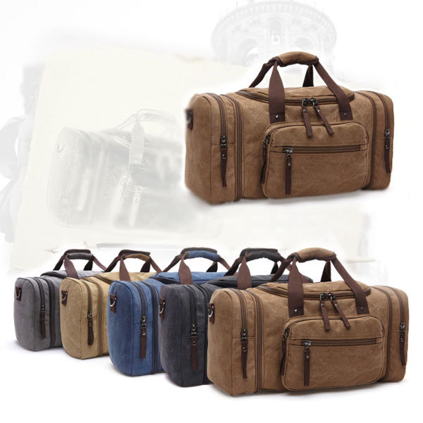 Canvas Travel Duffel Bag image