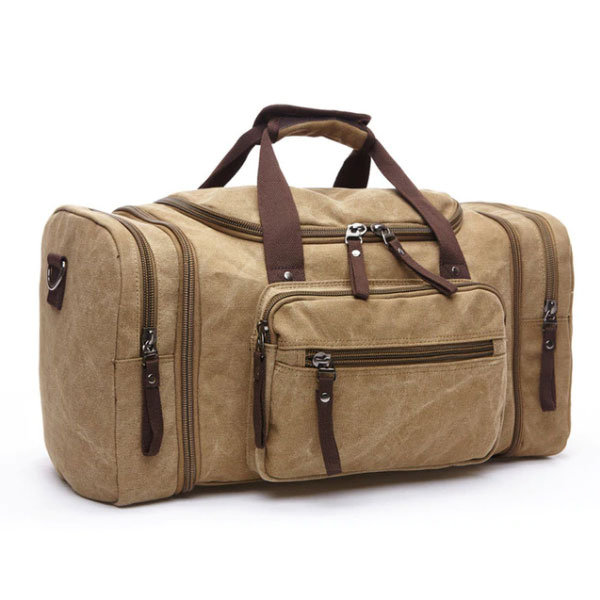 Canvas Travel Duffel Bag - ApolloBox