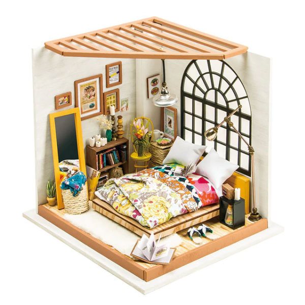Miniature DIY Dolls House Kit Fantasy Forest from Apollo Box