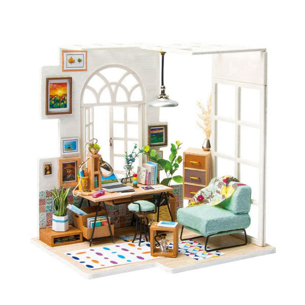 Miniature DIY Dollhouse Kit - ApolloBox