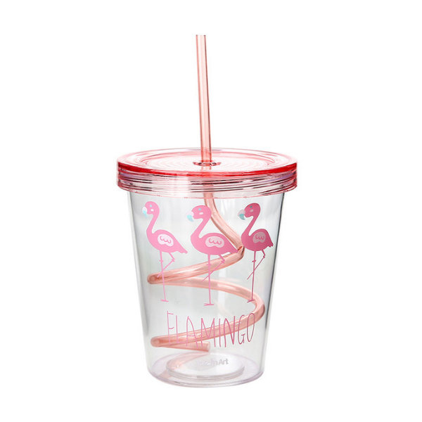Eco Friendly Glass Tumbler - Transparent - Lid and Straw Design from Apollo  Box