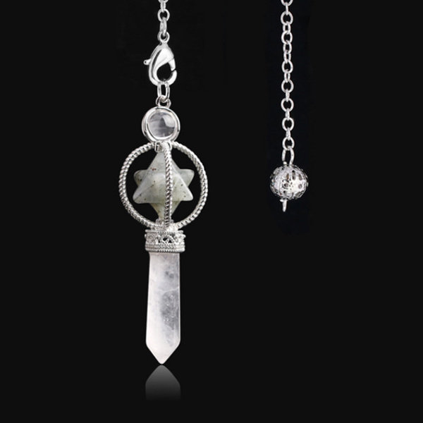 Spinning Merkaba Pendulum Pendant - ApolloBox