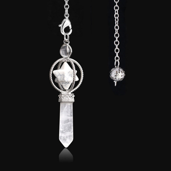 Spinning Merkaba Pendulum Pendant - ApolloBox