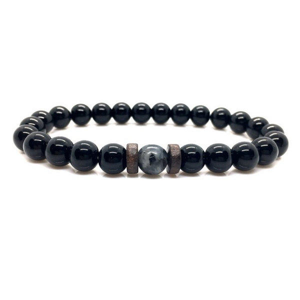 Moonstone Beaded Bracelet - Apollobox