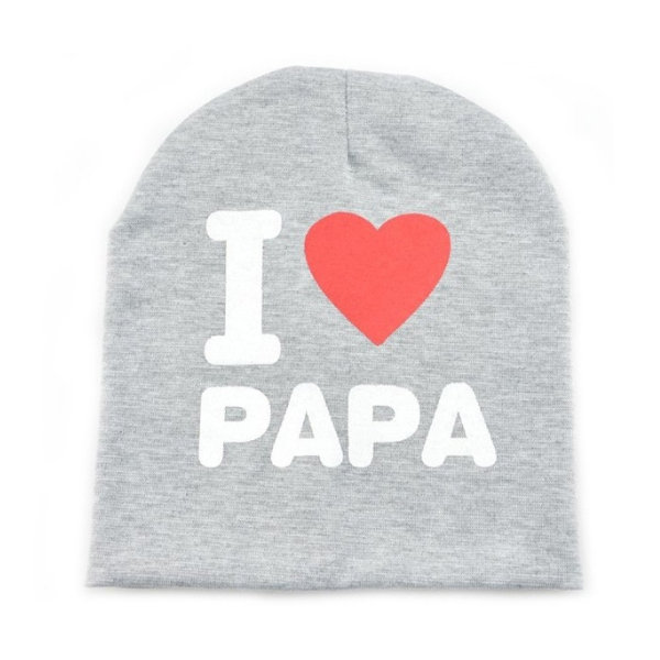 I Love Mama/Papa Baby Beanie - ApolloBox