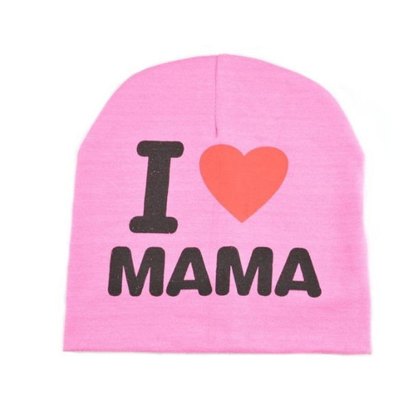 I Love Mama/Papa Baby Beanie - ApolloBox