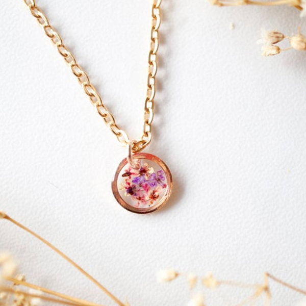 Dried Flower Locket from Apollo Box