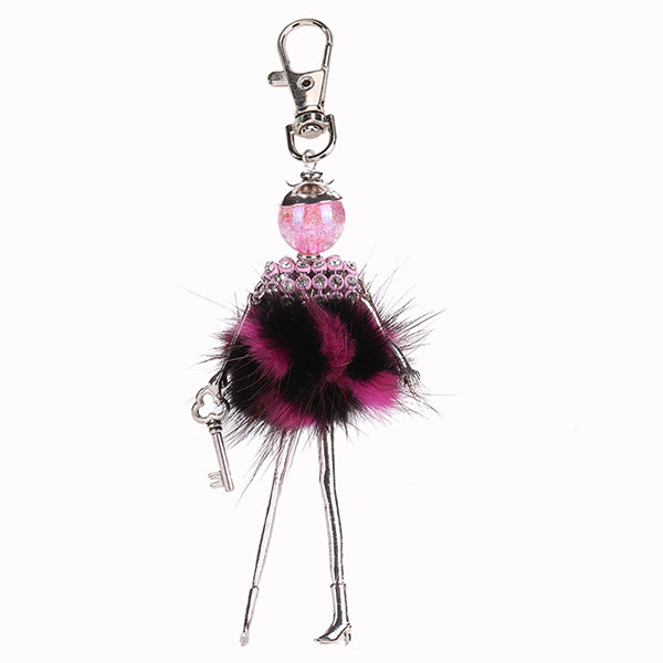 ApolloBox Rag Doll Bunny Keychain