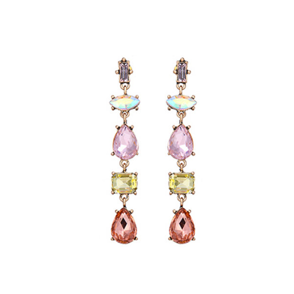 Faceted Crystal Earrings - ApolloBox