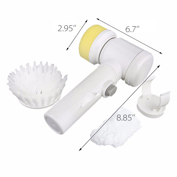 Modern Toilet Cleaning Brush Set - ApolloBox