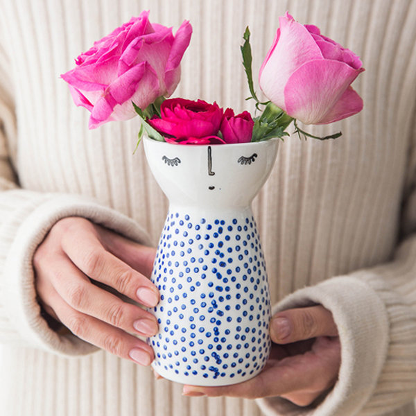 Unique Girl Ceramic Vases - ApolloBox