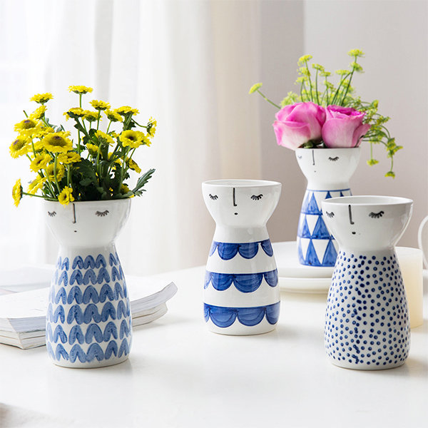 Unique Girl Ceramic Vases from Apollo Box