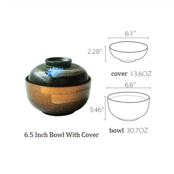 Japanese Ceramic Bowl With Lid