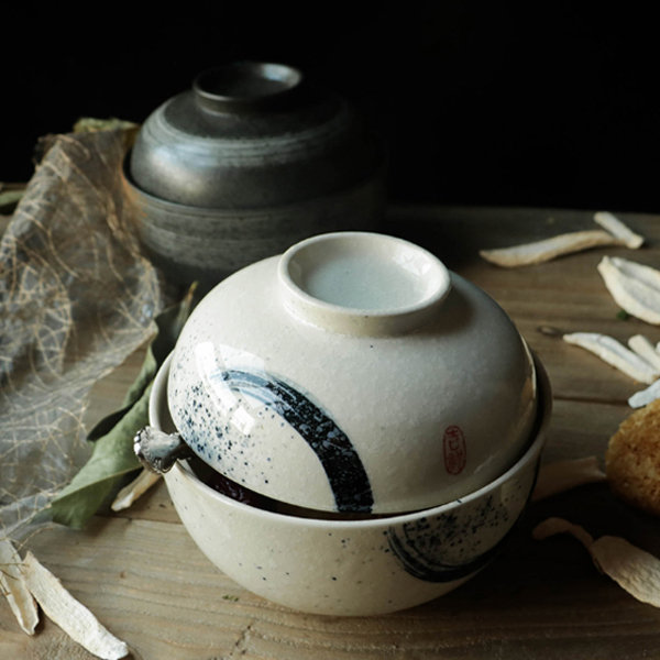 Ceramic Soup Bowl And Lid from Apollo Box