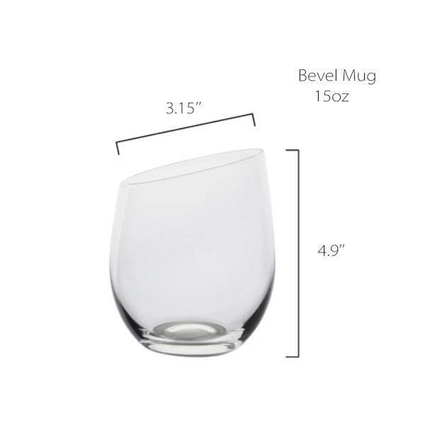 Handle-less Glass Mug - ApolloBox