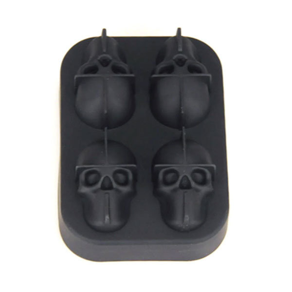 Skull Ice Molds - Set of 2 - Ideal for Whiskey - ApolloBox