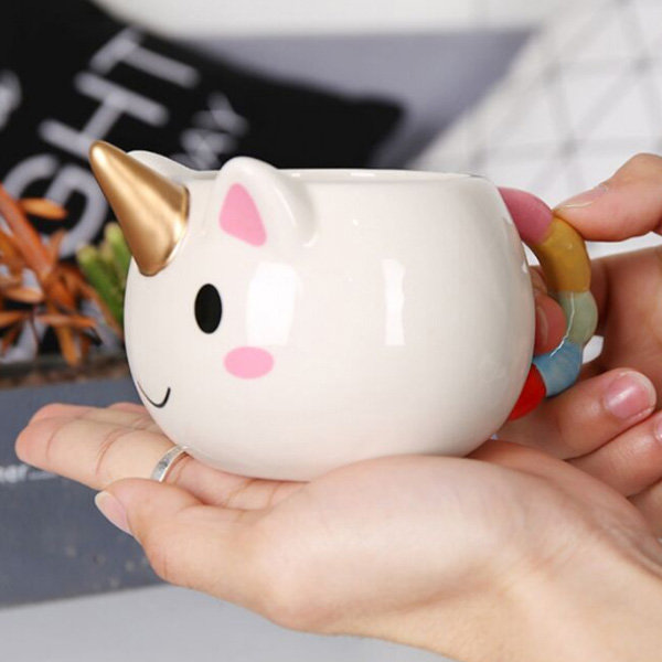 Tea Mug Ceramics Unicorn  Funny Unicorn Mugs Coffee Mug - Cute