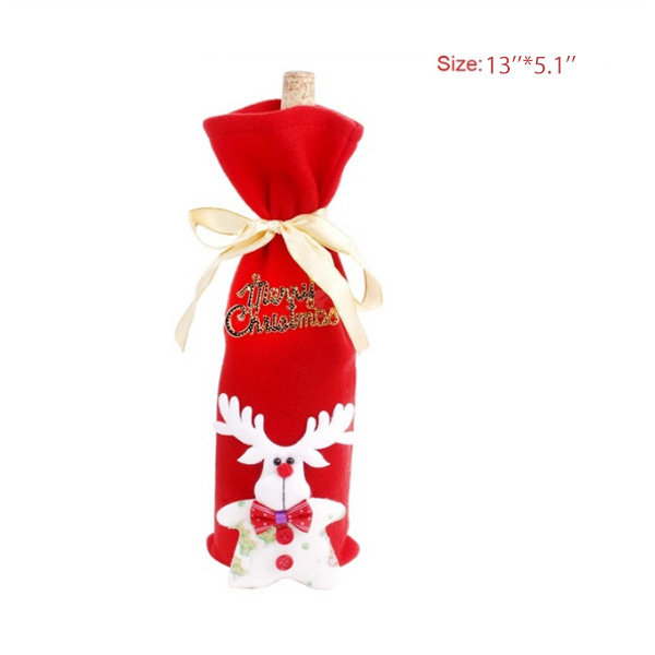 Christmas Themed Wine Glass - Cute Festive Patterns - Santa Claus from  Apollo Box