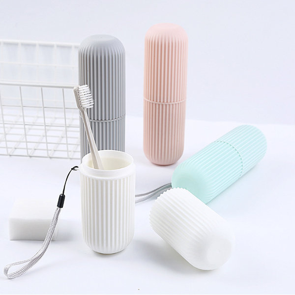 4pcs Portable Toothbrush Cases Toothbrush Containers Toothbrush Storage Boxes 