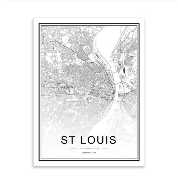 City Map Print - Apollobox