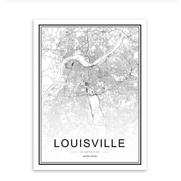 City Map Print - ApolloBox