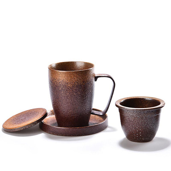 Vintage Japanese Style Coffee Mug Set