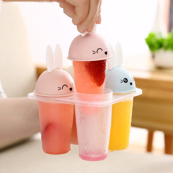 DIY Popsicle Mold Ice Cream Design for Pets