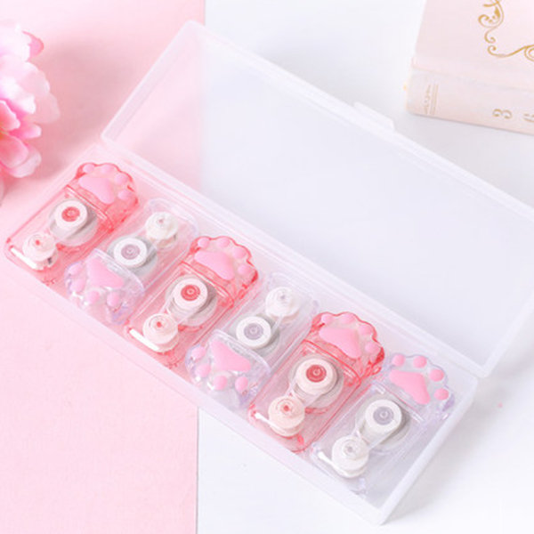 pink correction tape