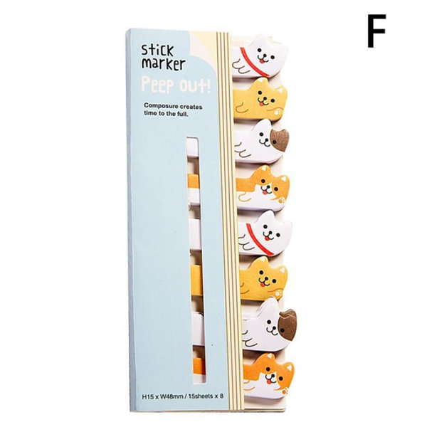 Peep Out! Sticky Book Page Tab Marker 5 Set - SkoopMarket