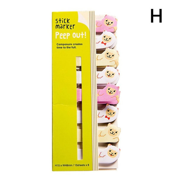 Peep Out! Sticky Book Page Tab Marker 5 Set - SkoopMarket