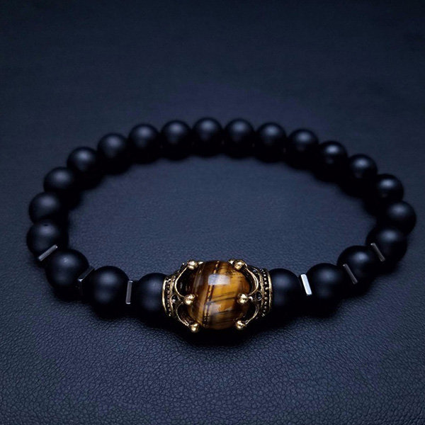 Gemstone Crown Bracelet - ApolloBox