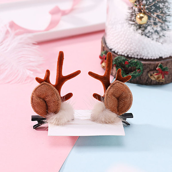 Antlers Hair Clips - 8 Patterns - For Christmas Parties - ApolloBox