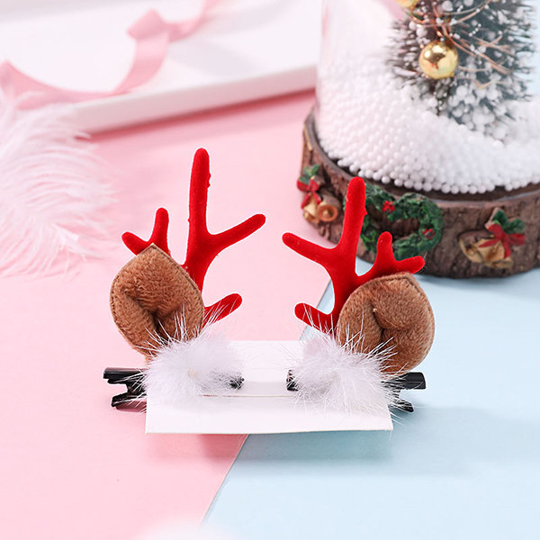 Antlers Hair Clips - 8 Patterns - For Christmas Parties - ApolloBox