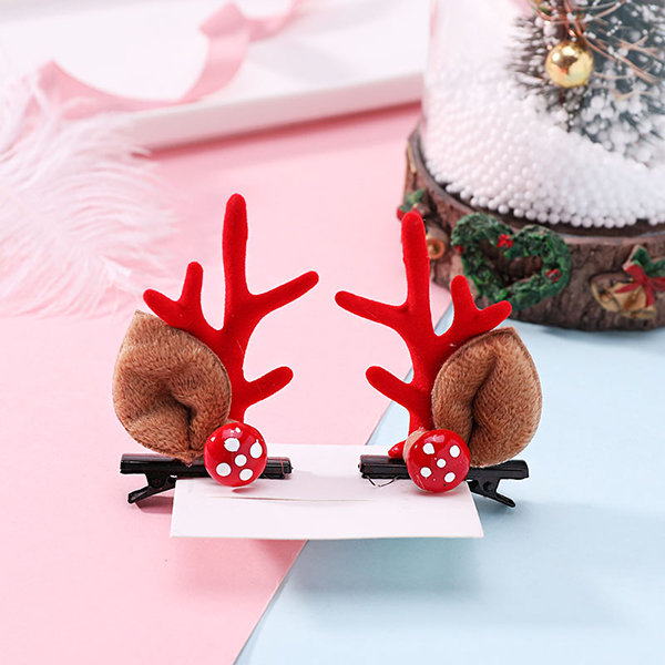 Antlers Hair Clips - 8 Patterns - For Christmas Parties - ApolloBox